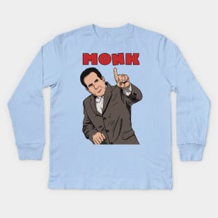 Adrian Monk Kids Long Sleeve T-Shirt